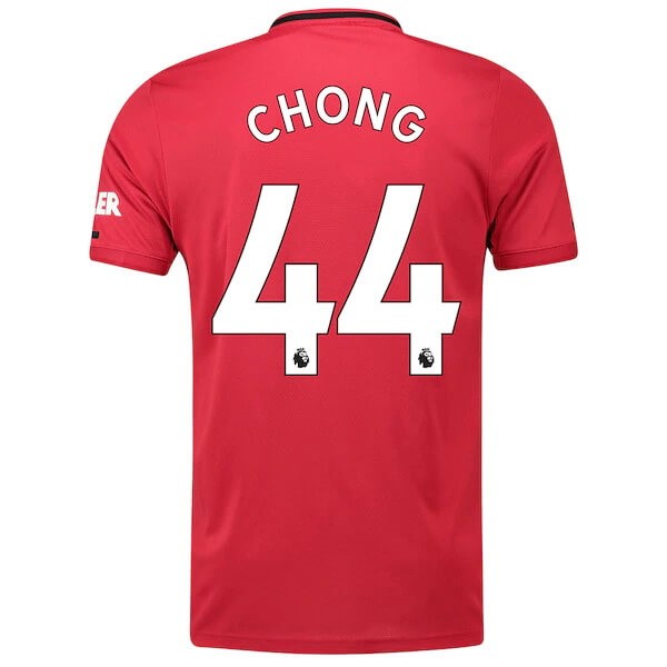 Maillot Football Manchester United NO.44 Chong Domicile 2019-20 Rouge